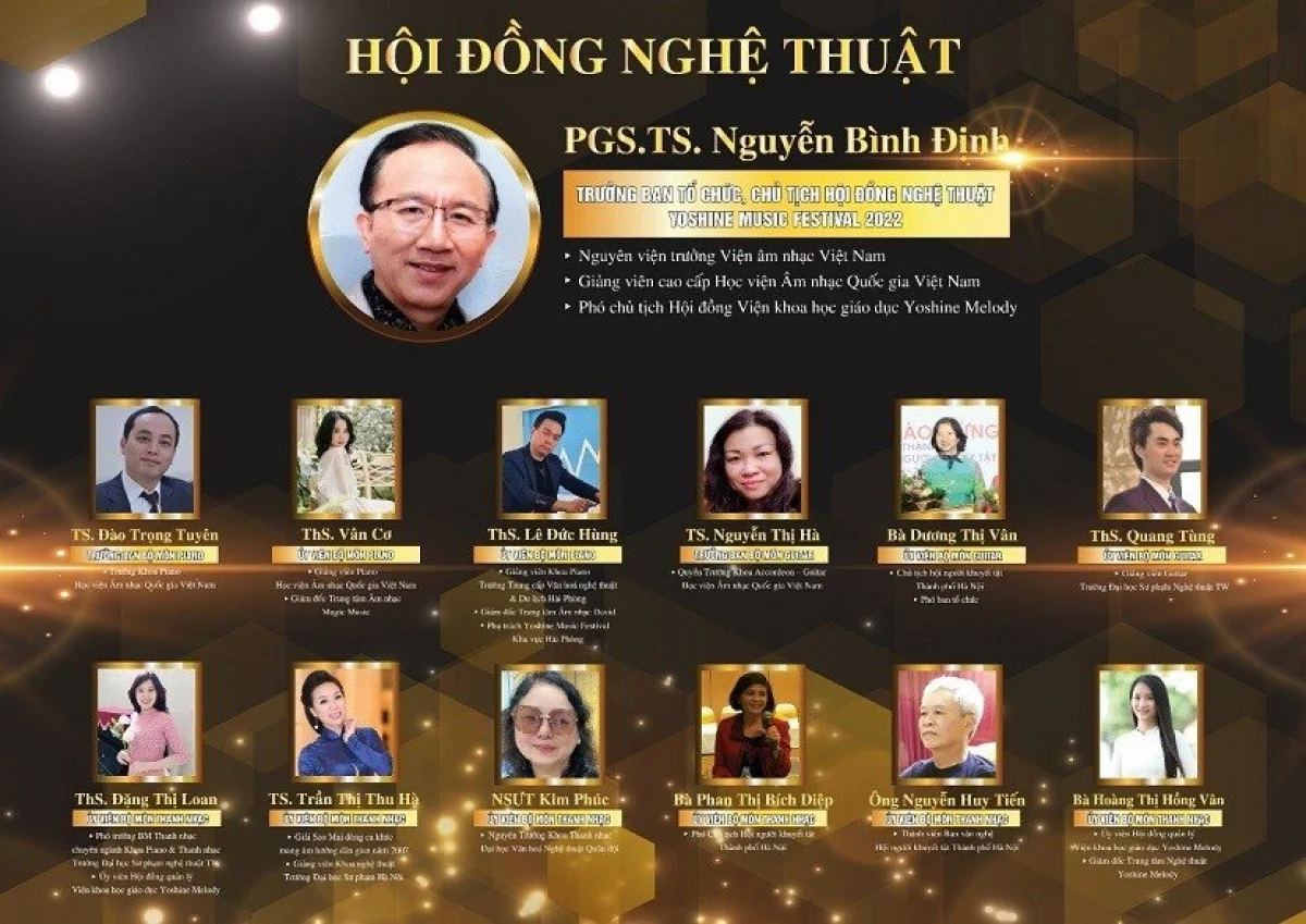 Liên hoan Âm nhạc Yoshine 2022: Khơi gợi tinh thần nhân văn