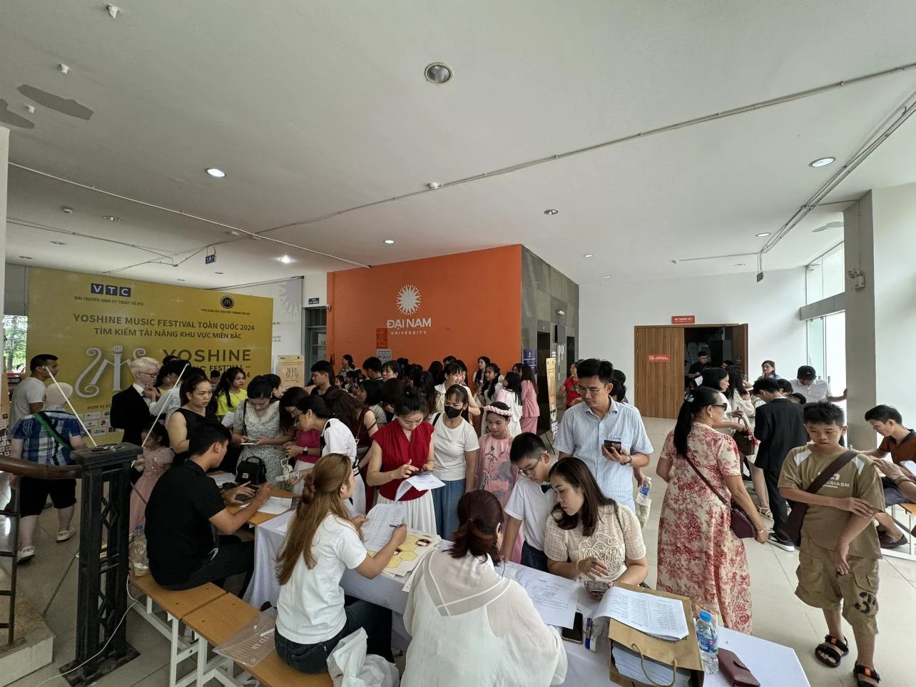 Đại học Đại Nam trở thành "điểm hẹn nghệ thuật" của cuộc thi Yoshine Music Festival Toàn Quốc 2024 - Tìm kiếm tài năng khu vực miền Bắc
