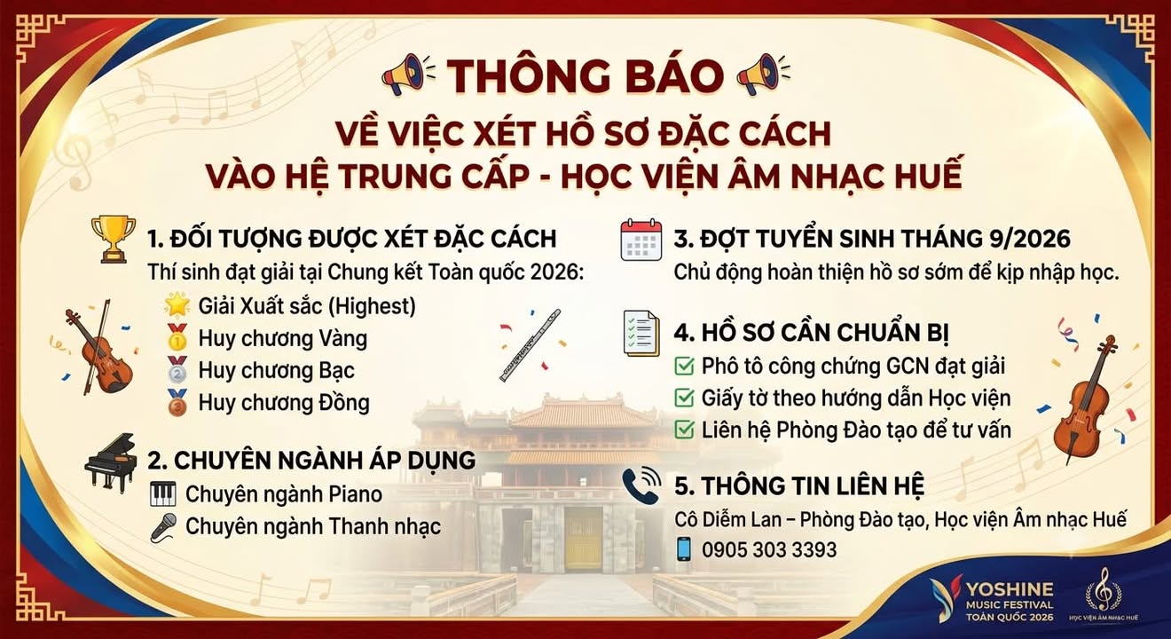 📢 THÔNG BÁO