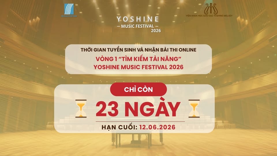 📢 ĐẾM NGƯỢC 23 NGÀY