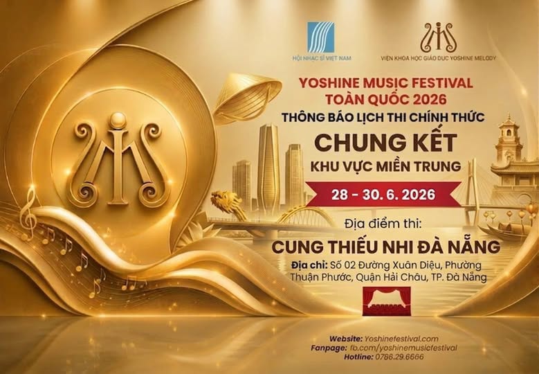 THÔNG BÁO CHÍNH THỨC LỊCH THI CHUNG KẾT KHU VỰC MIỀN TRUNG – HÀNH TRÌNH TỎA SÁNG TẠI THÀNH PHỐ ...