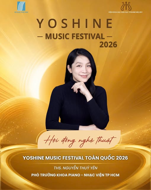 THS. NGUYỄN THÙY YÊN PHÓ TRƯỞNG KHOA PIANO NHẠC VIỆN TP. HỒ CHÍ MINH