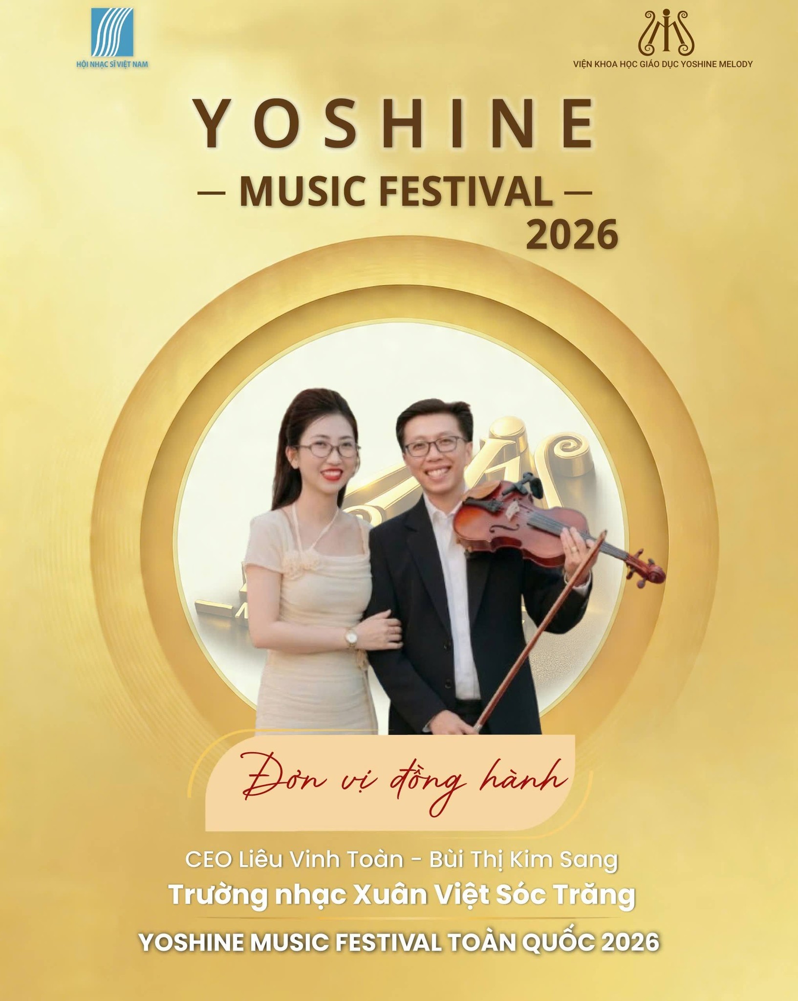 ĐẠI DIỆN YOSHINE MUSIC FESTIVAL 2026 TẠI TP. CẦN THƠ